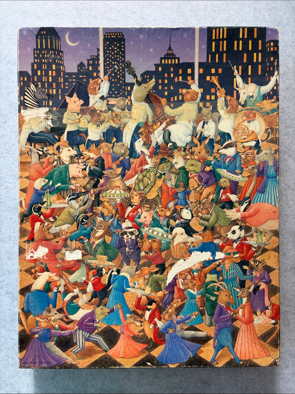 3/$20 Vintage Party Animals 500 Piece Jigsaw Puzzle by Springbok